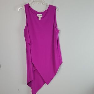 Joseph Ribkoff tunic style dress fuchsia pink